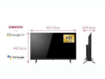 ORION 32インチOSW32G10 Amazon | ORION(オリオン) 32V型 スマートテレビ デジタル